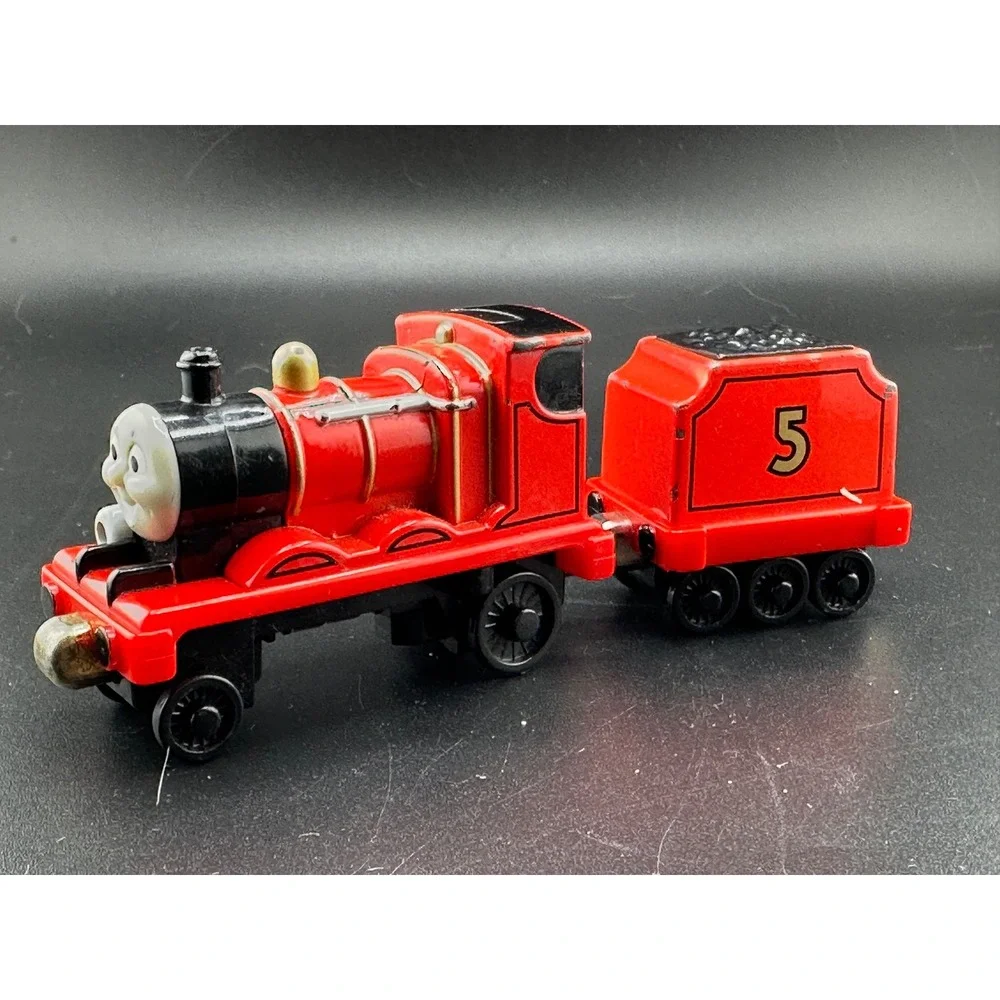 2008 Thomas Take N Play Along Talking James Train and Tender‎ WORKING diecast
